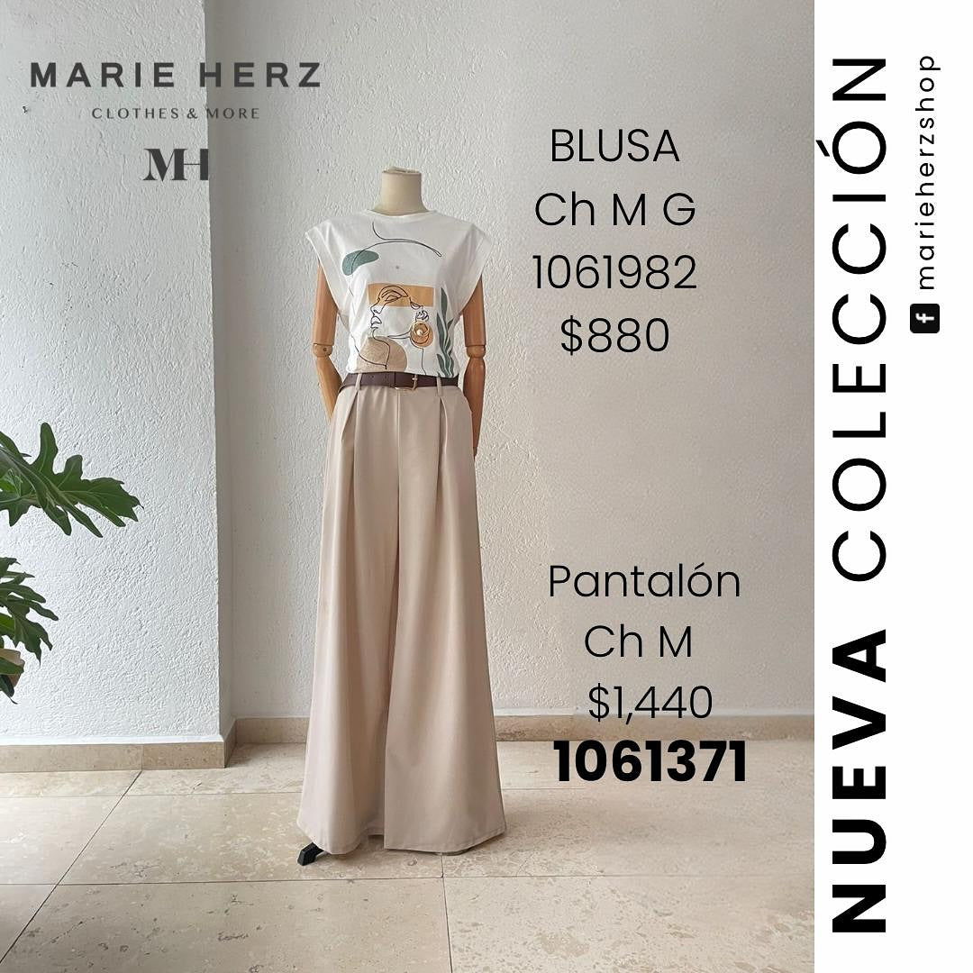 1061981 Blusa mujer aplicaciones