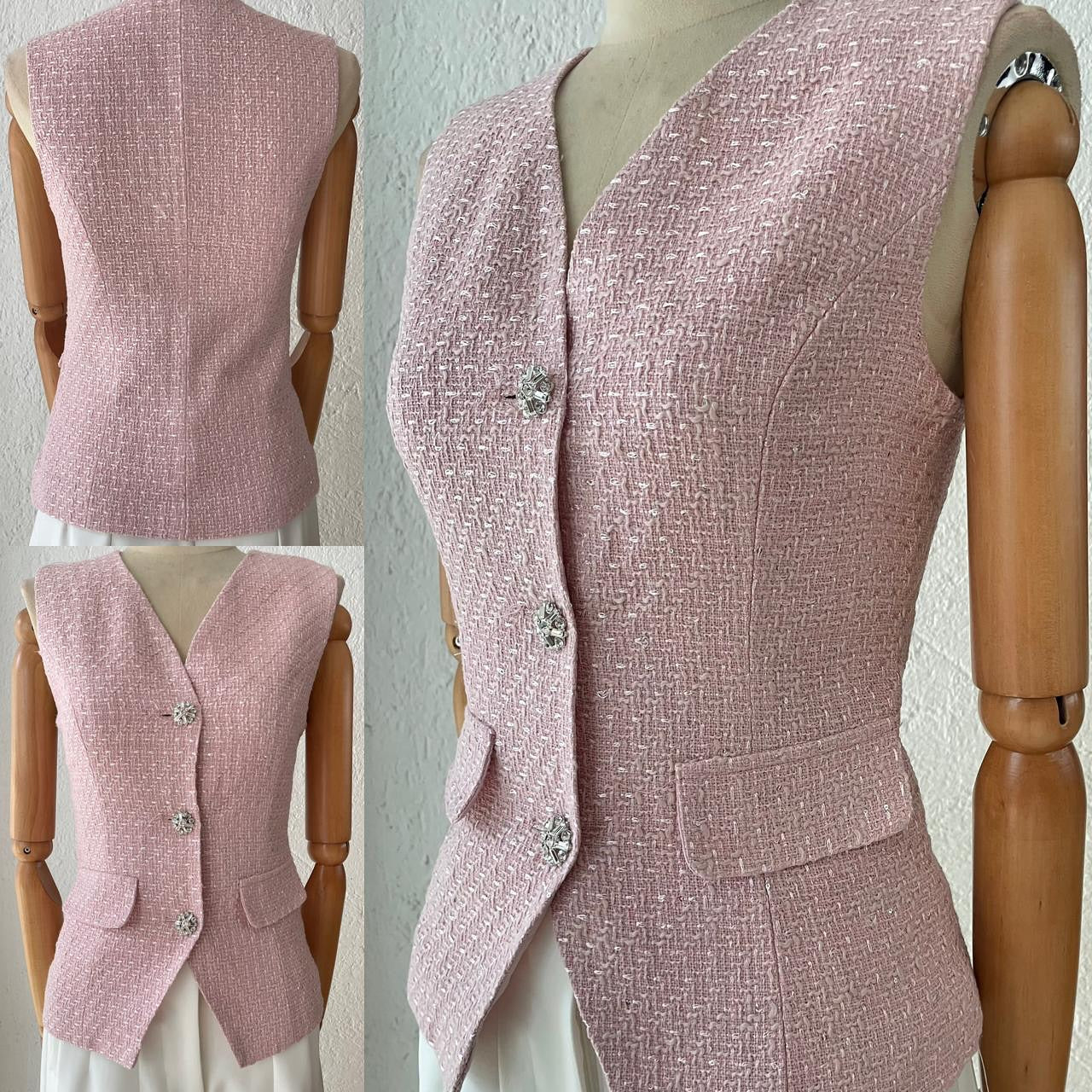 1062012 Chaleco rosa