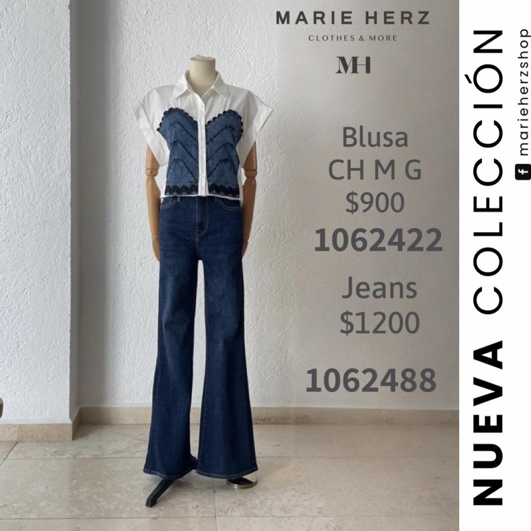 1062420 Camisa mezclilla bca