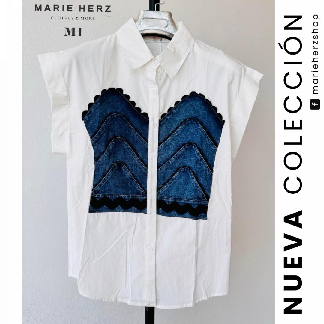 1062420 Camisa mezclilla bca
