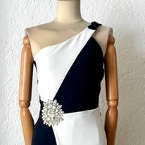 1062677 Jumpsuit camisa blanca escarola