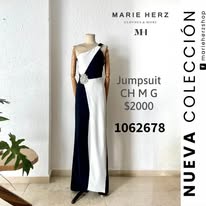 1062677 Jumpsuit camisa blanca escarola