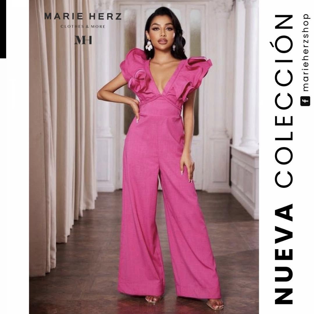 1062817 Jumpsuit rosa olanes