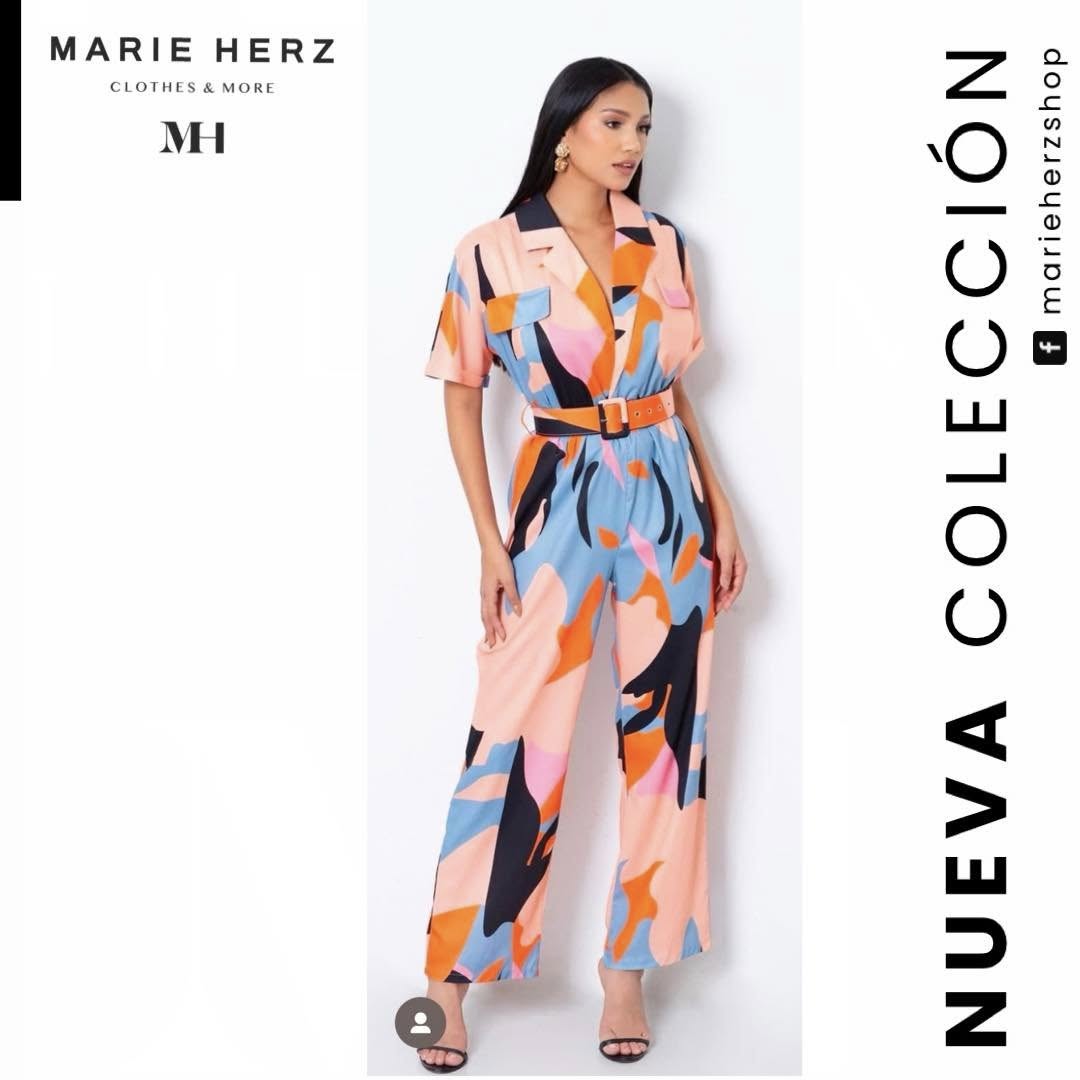 1062827 Jumpsuit estampado colores