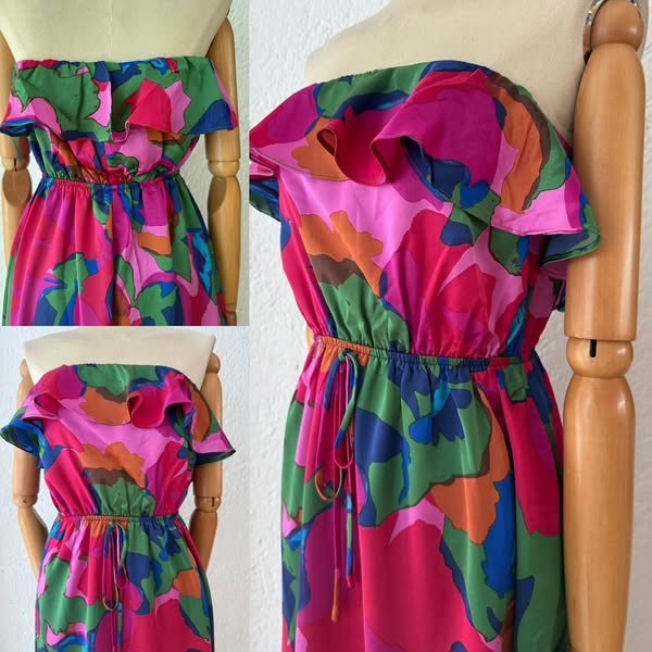 1063497 Vestido colores estampado