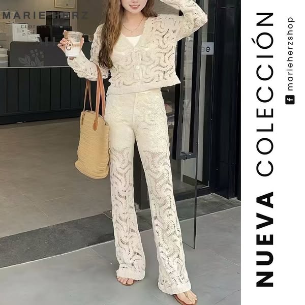 1063500 Set encaje pantalon UT
