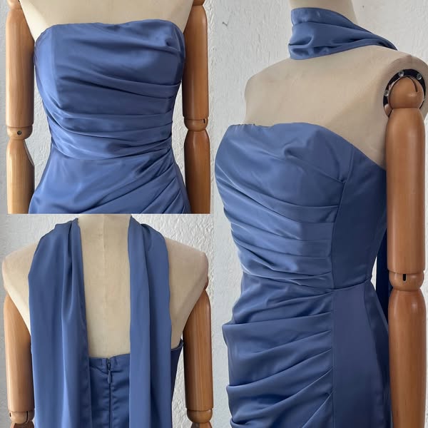 1063653 Vestido smoky blue