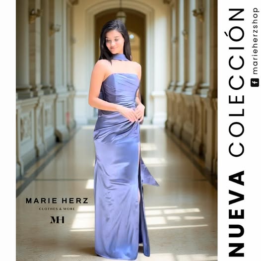 1063653 Vestido smoky blue