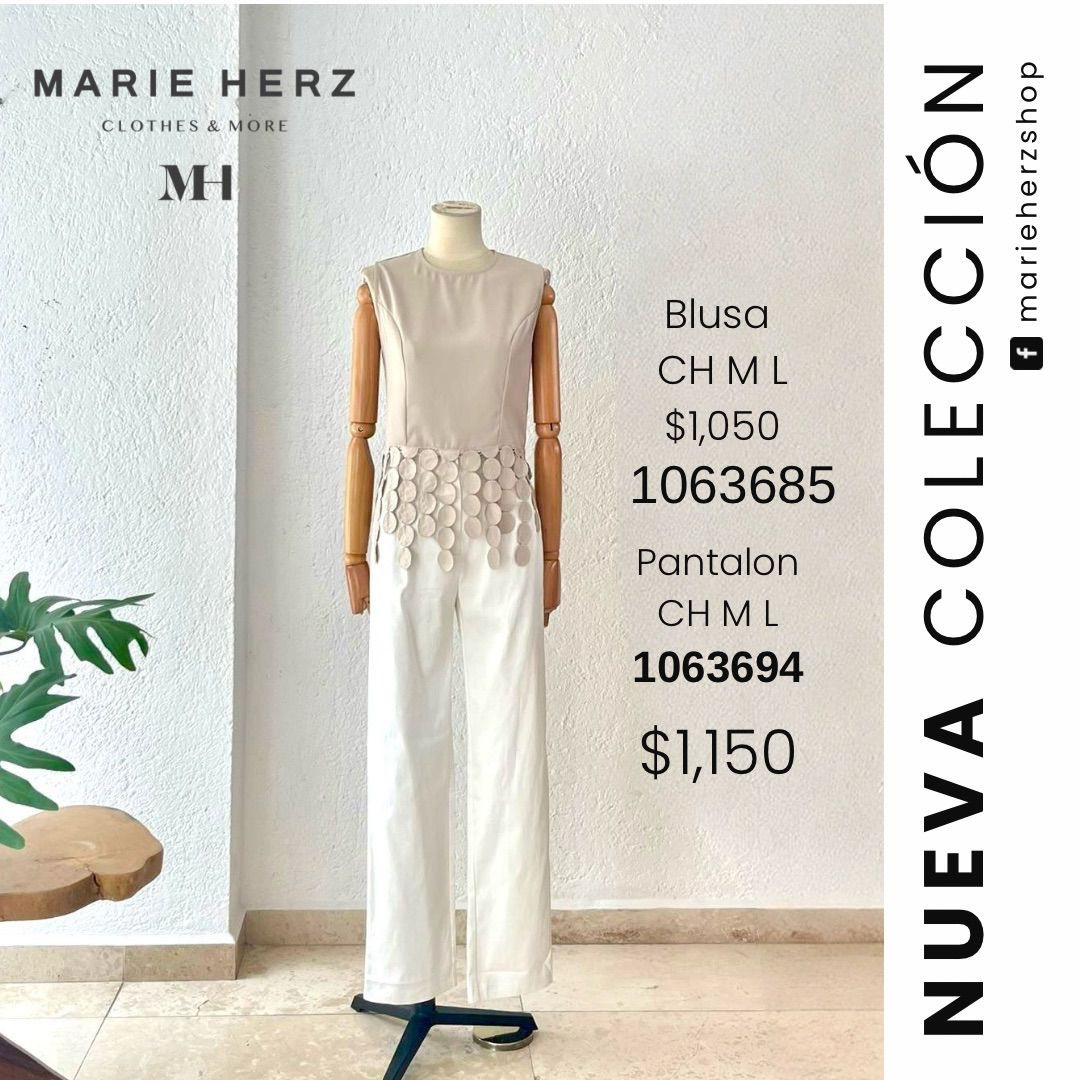 1063685 Blusa círculos nude
