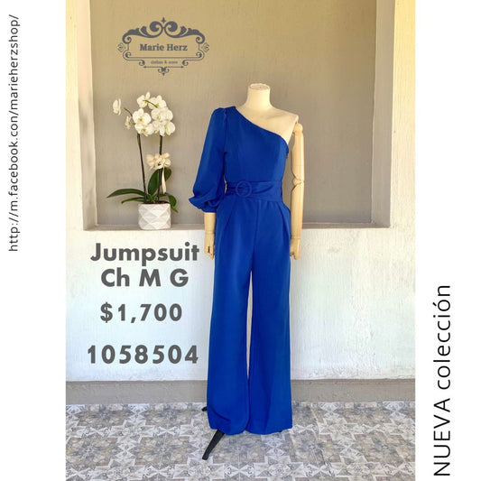 1058504  Jumpsuit azul rey   S