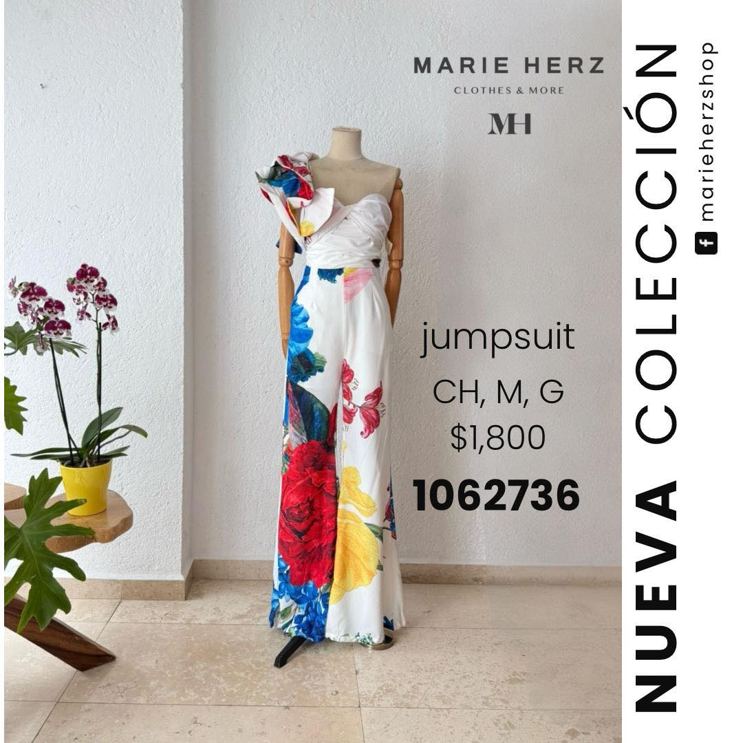 1062734  Jumpsuit flores