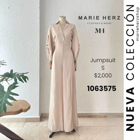 1063575  Jumpsuit beige