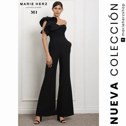 1064170  Jumpsuit negro olanes