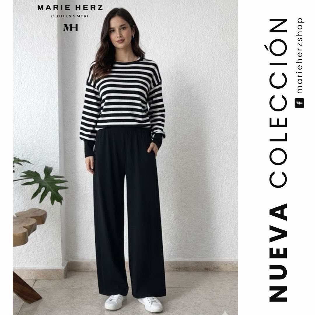 1064347  Set negro rayas  UT