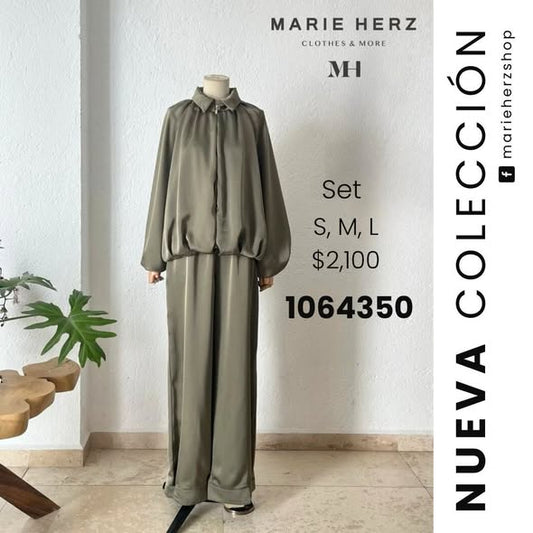 1064349  Set verde aceituna