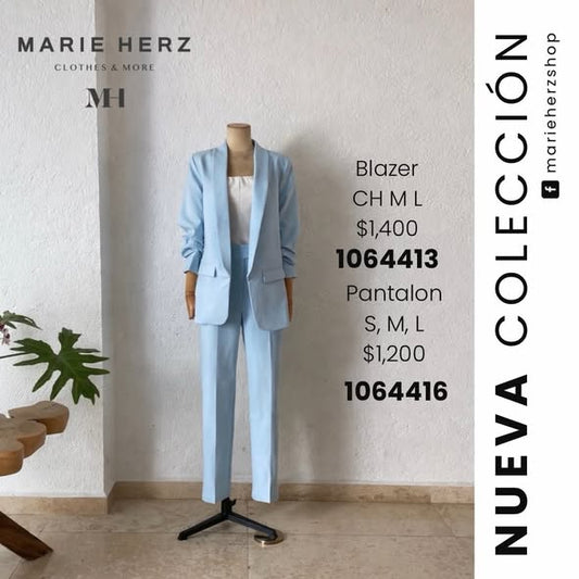 1064413  Blazer azul cielo