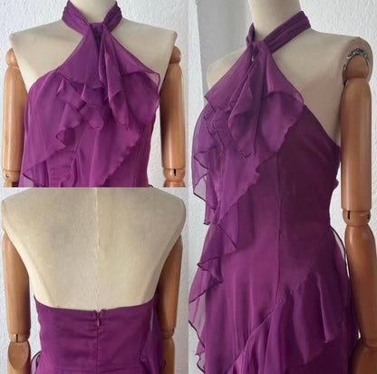 1064533  Vestido flores verdes