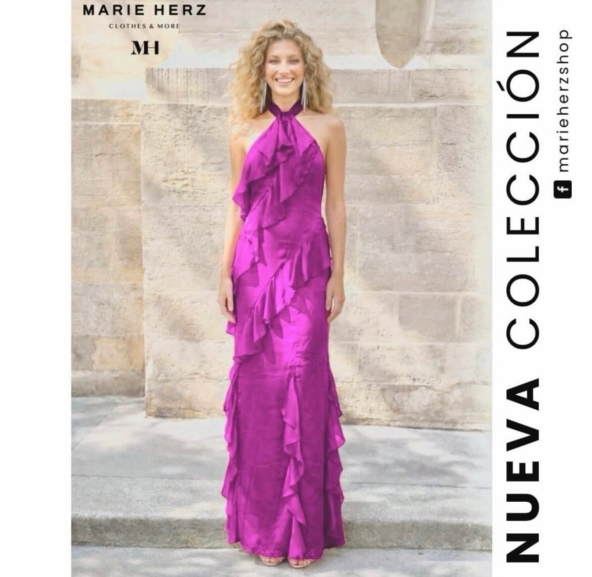 1064533  Vestido flores verdes