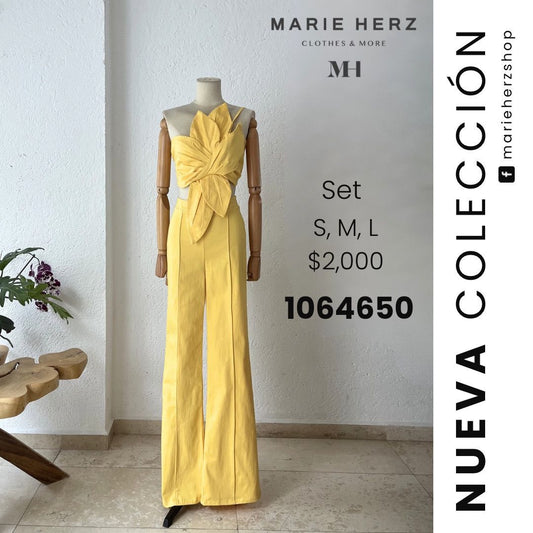 1064650  Set amarillo flor