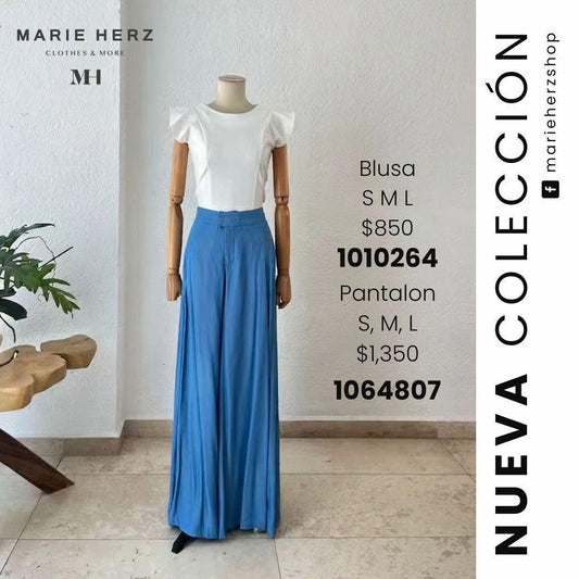 1064807  Maxipantalón azul