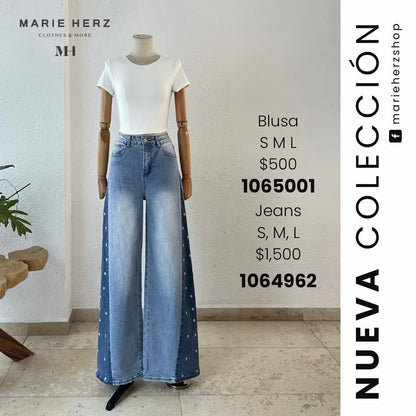 1064961  Jeans flores