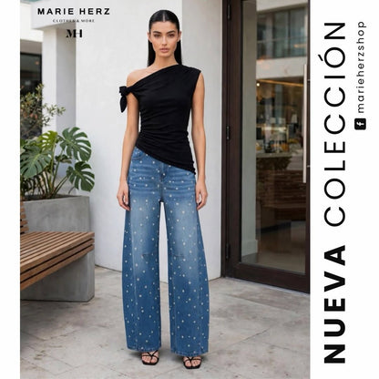 1065153  Jeans puntos